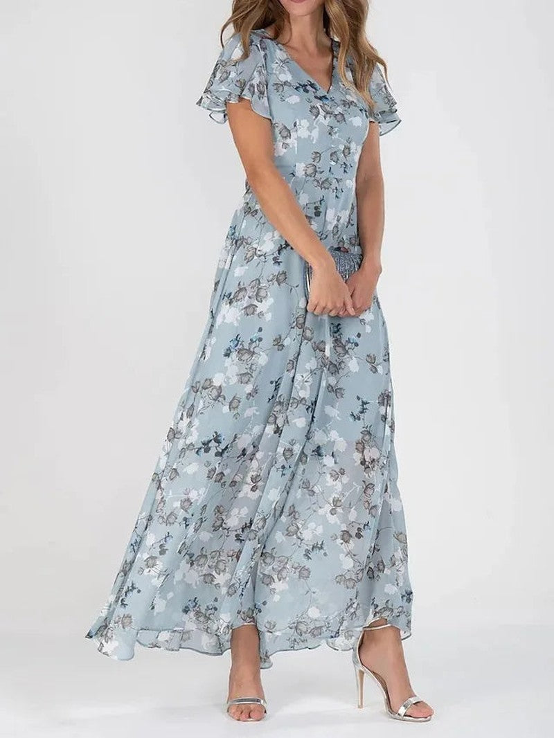 Women's Stylish Lightweight Summer Dress with Flattering Silhouette
