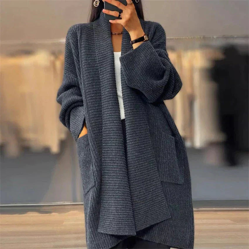 Women's Cardigan with Big Pockets