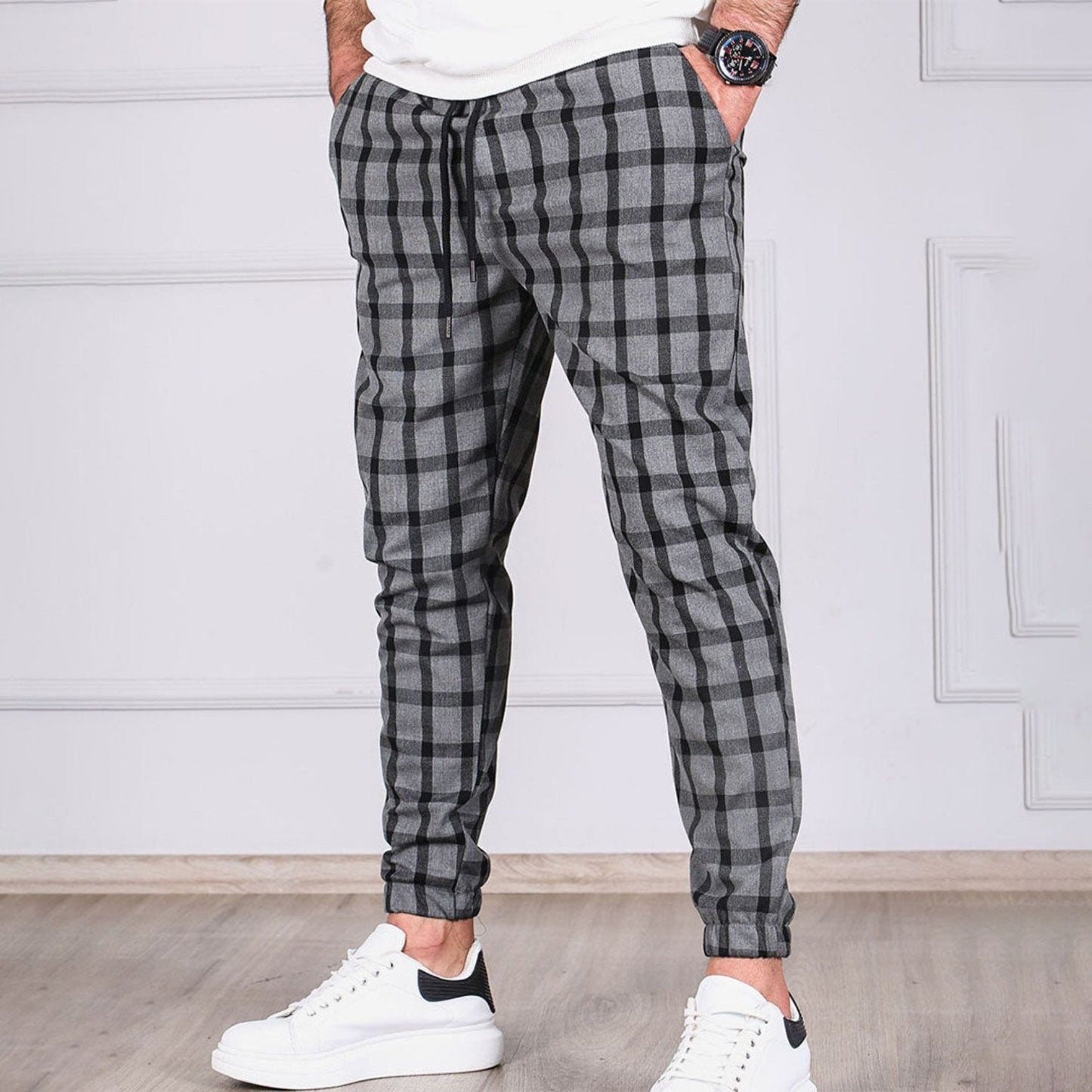 Heathcliff - Men's Plaid Pants - Casual - Made for Comfort - Perfect for Casual Days