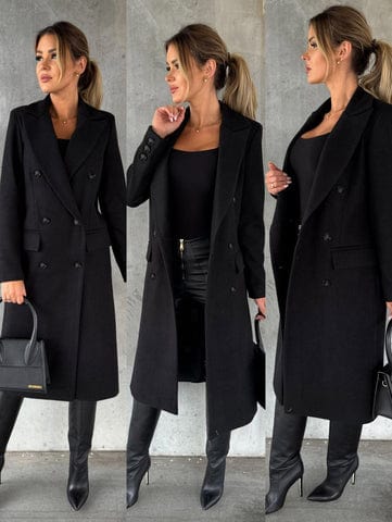 Ingrid - Long Coat - Elegant - Modern Style - Ideal for Autumn