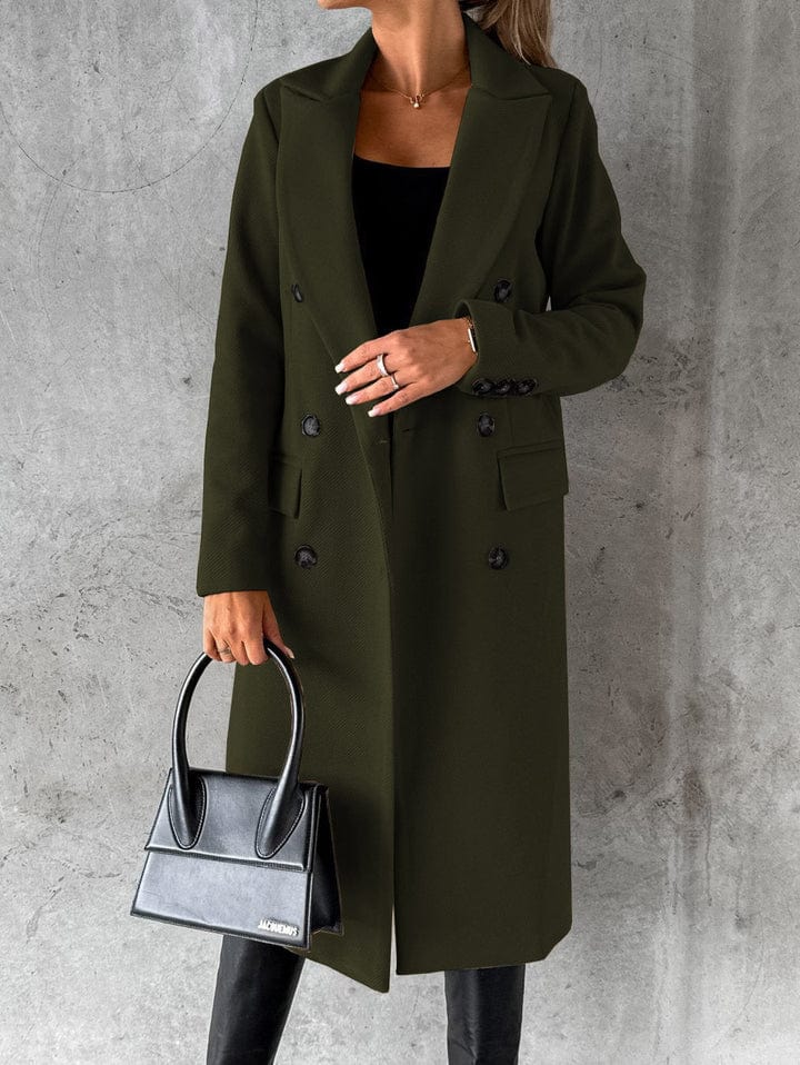 Ingrid - Long Coat - Elegant - Modern Style - Ideal for Autumn