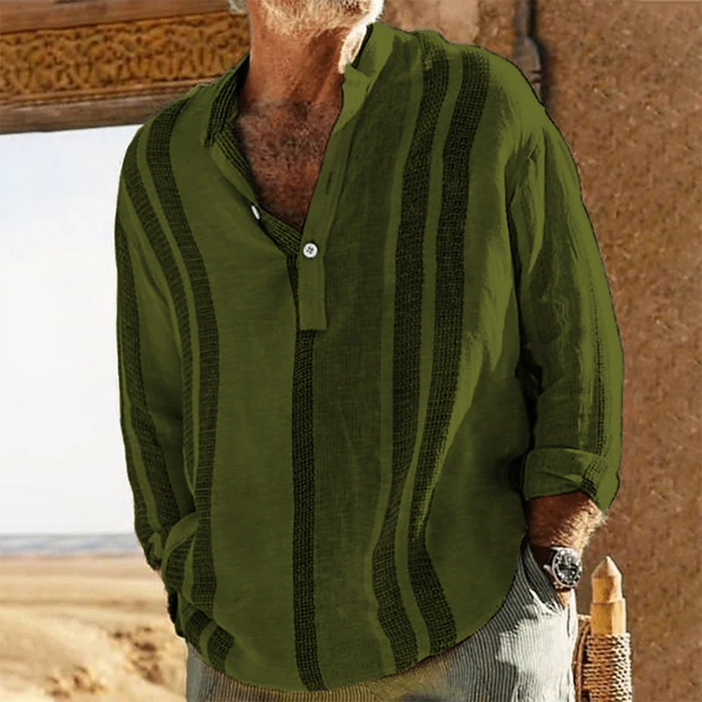 Bastian - Long Sleeve Shirt - Casual - Seasonal Collection - Ideal for Summer