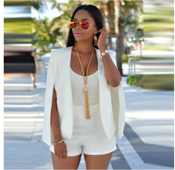 Women's Stylish Split Cape Slim Fit Business Blazer | Perfect for Casual Days