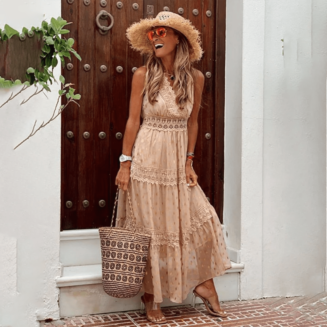 Hera Elegant Boho Maxi Dress For Women Luxury Look Williams Plymouth