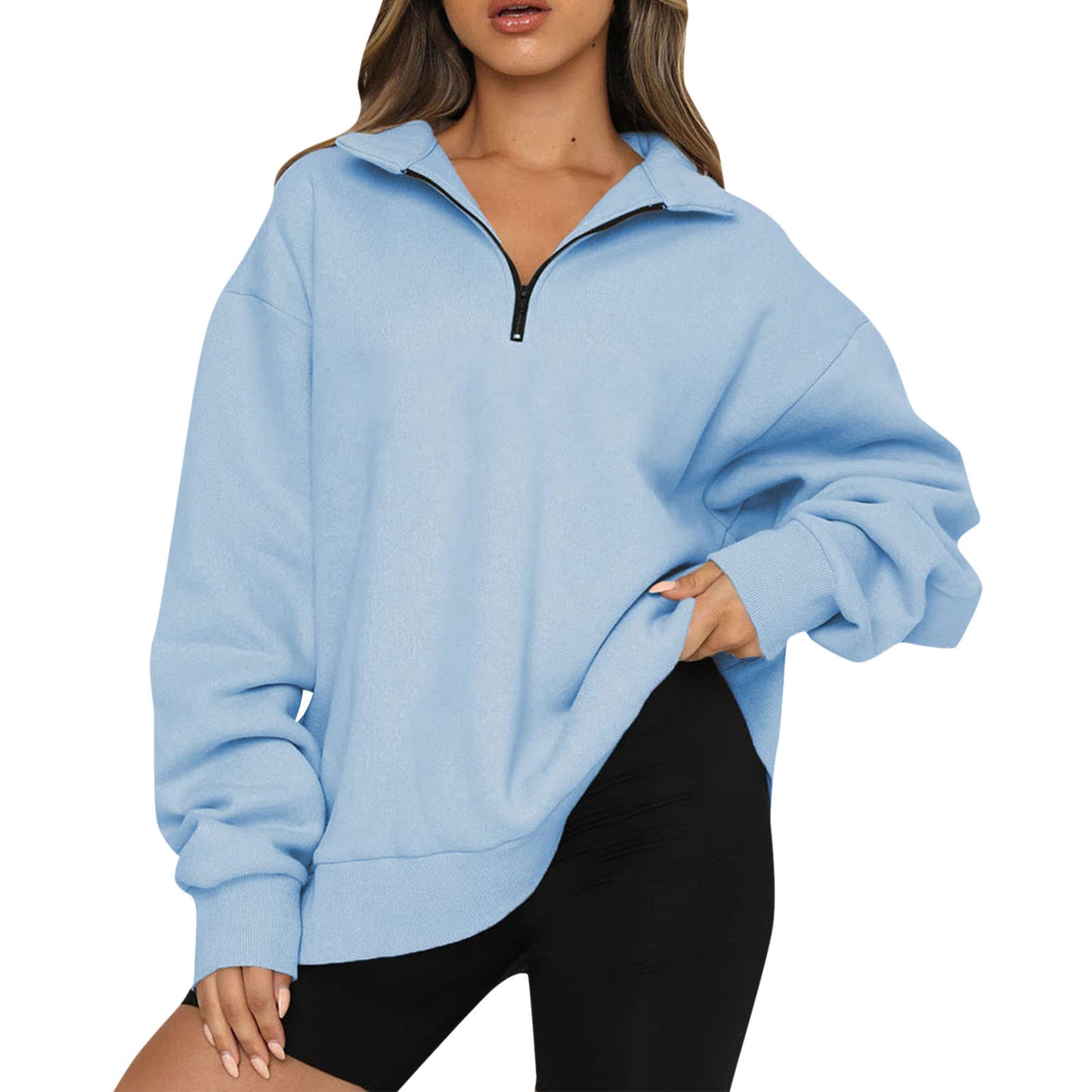 Eva - Zipped Jumper - Casual - Modern Style - Ideal for Winter