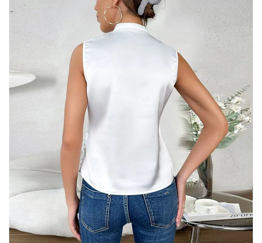 Women's Elegant High-Quality Tank Top with Sleeveless Design