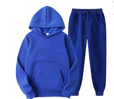 Men's Two-Piece Jogger Set with Hoodie
