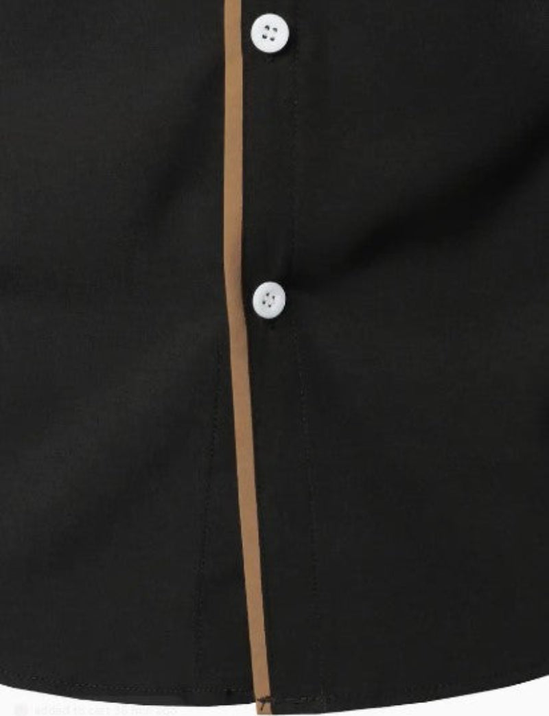 Men's Long Sleeve Button-Up Shirt