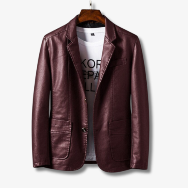 Men's Lapel Collar Jacket
