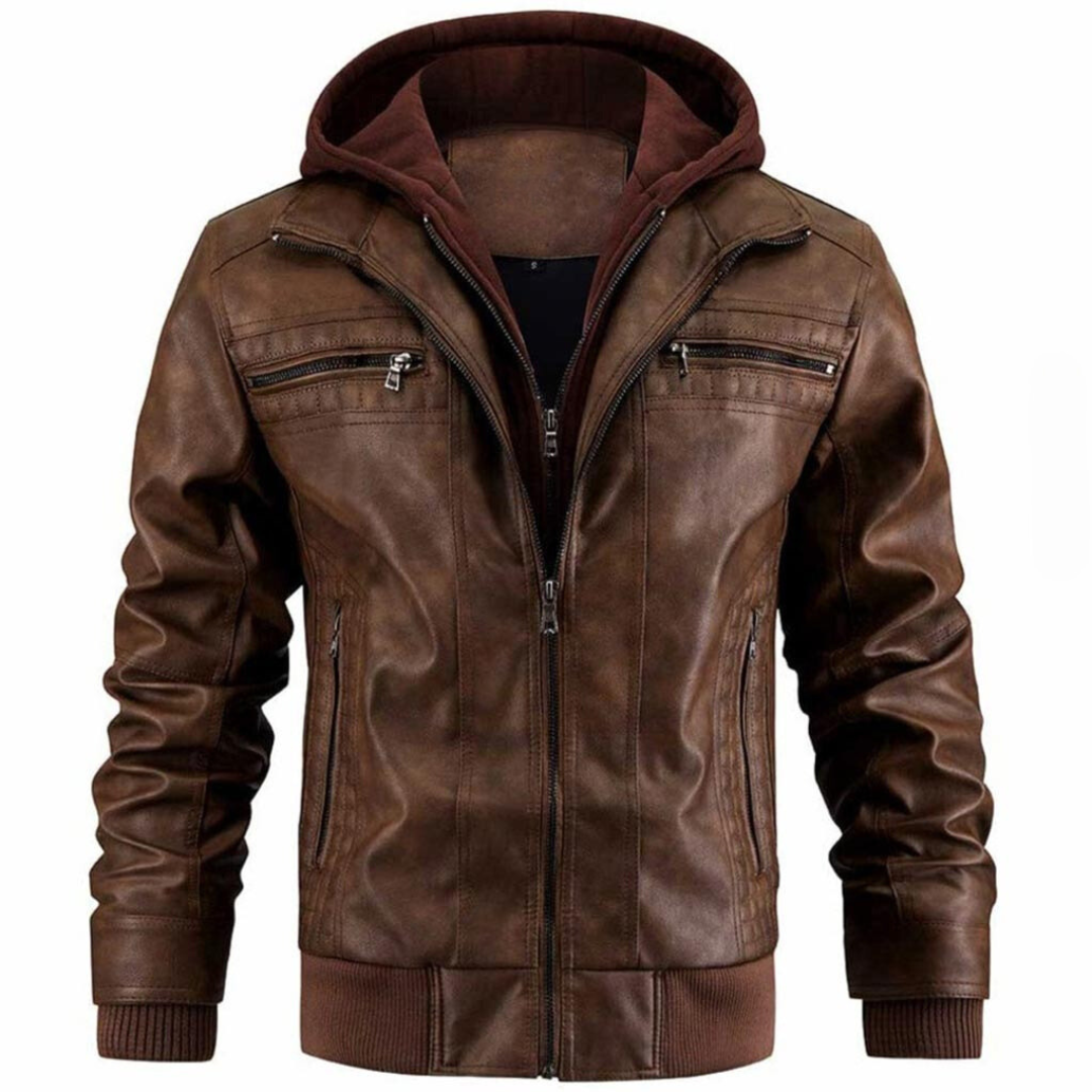 Men's Jacket with Multiple Pockets