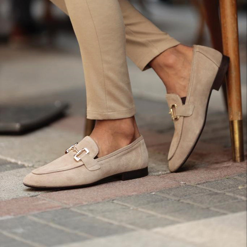 Men's Solid Colour Loafers