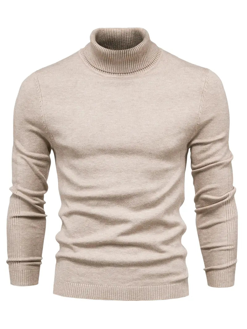 Men’s Slim Fit Turtleneck Jumper