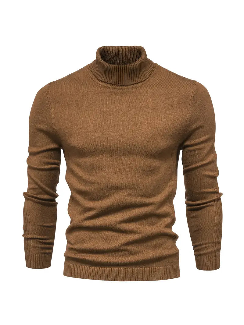Men’s Slim Fit Turtleneck Jumper