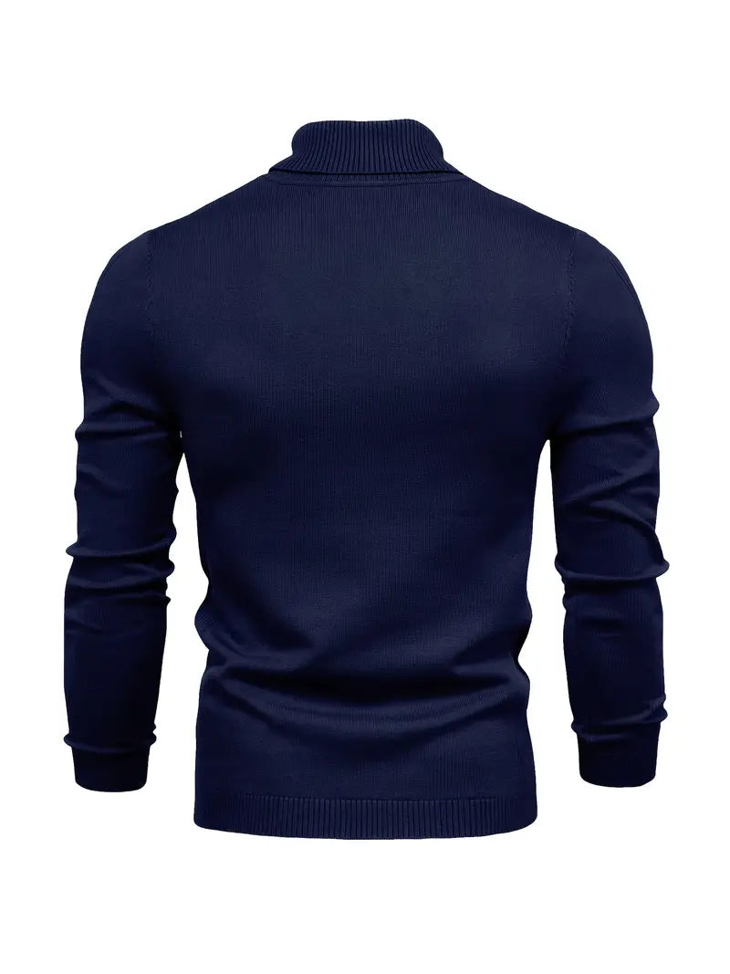 Men’s Slim Fit Turtleneck Jumper