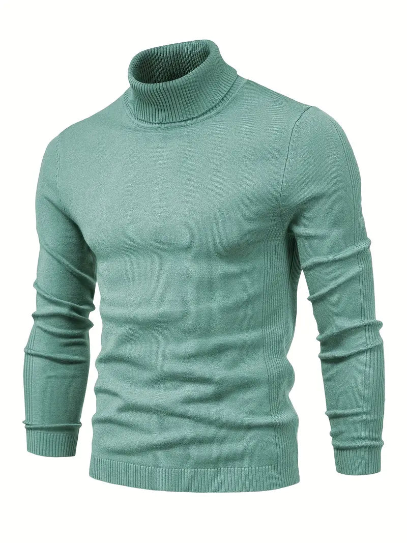 Men’s Slim Fit Turtleneck Jumper