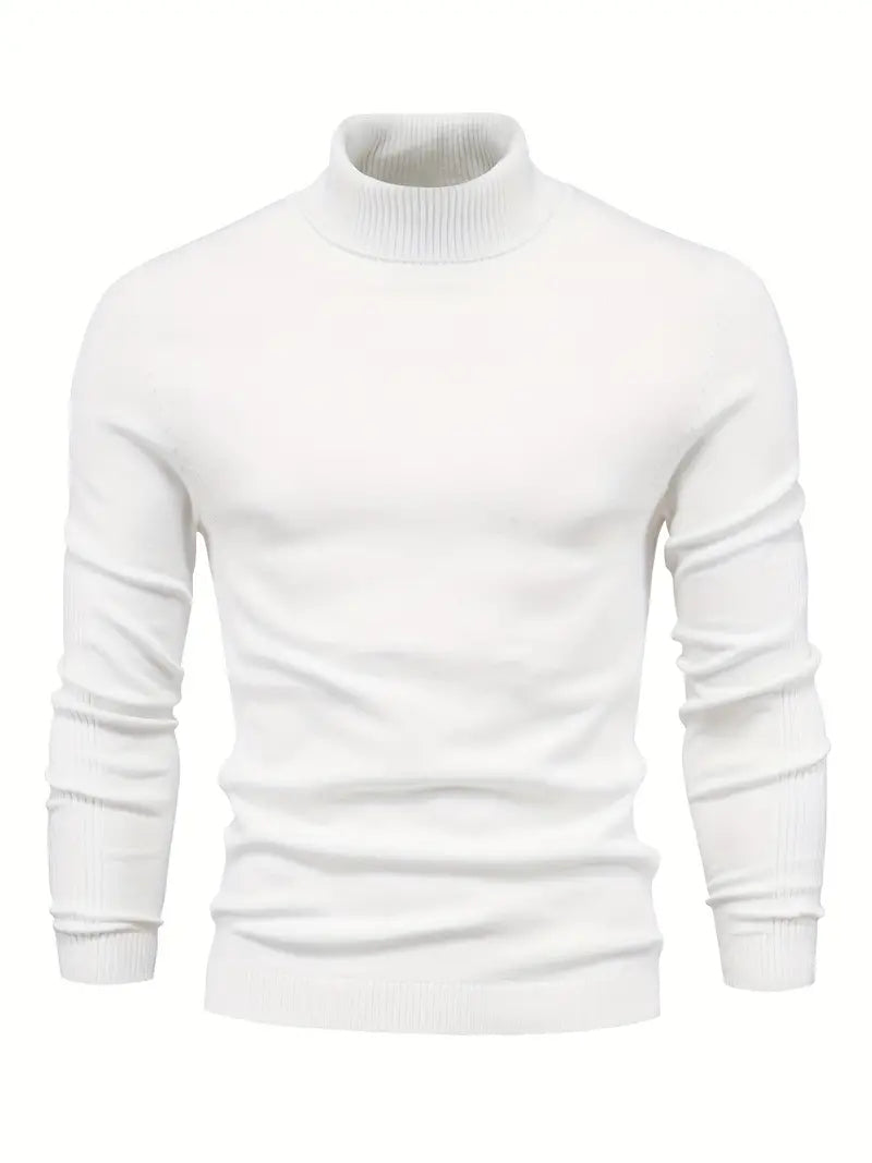 Men’s Slim Fit Turtleneck Jumper