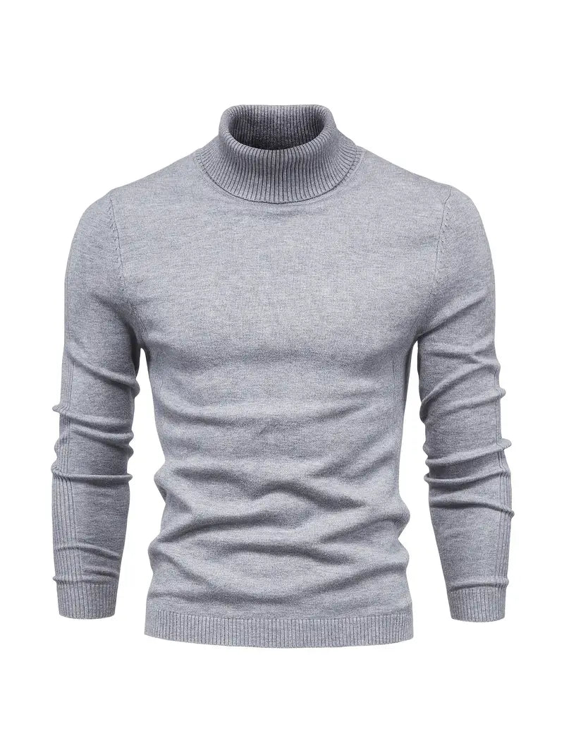 Men’s Slim Fit Turtleneck Jumper