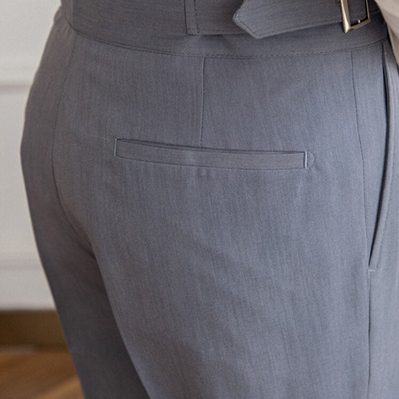 Men's Pleated Trousers