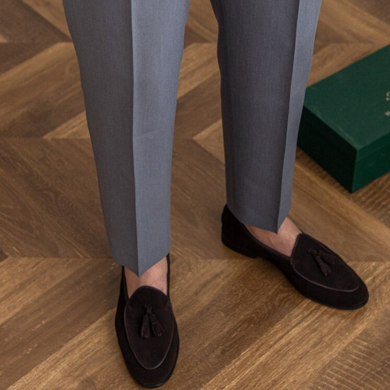 Men's Pleated Trousers