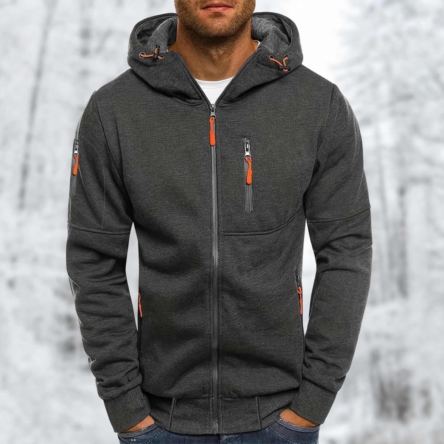 Men's Hooded Puffer Jacket