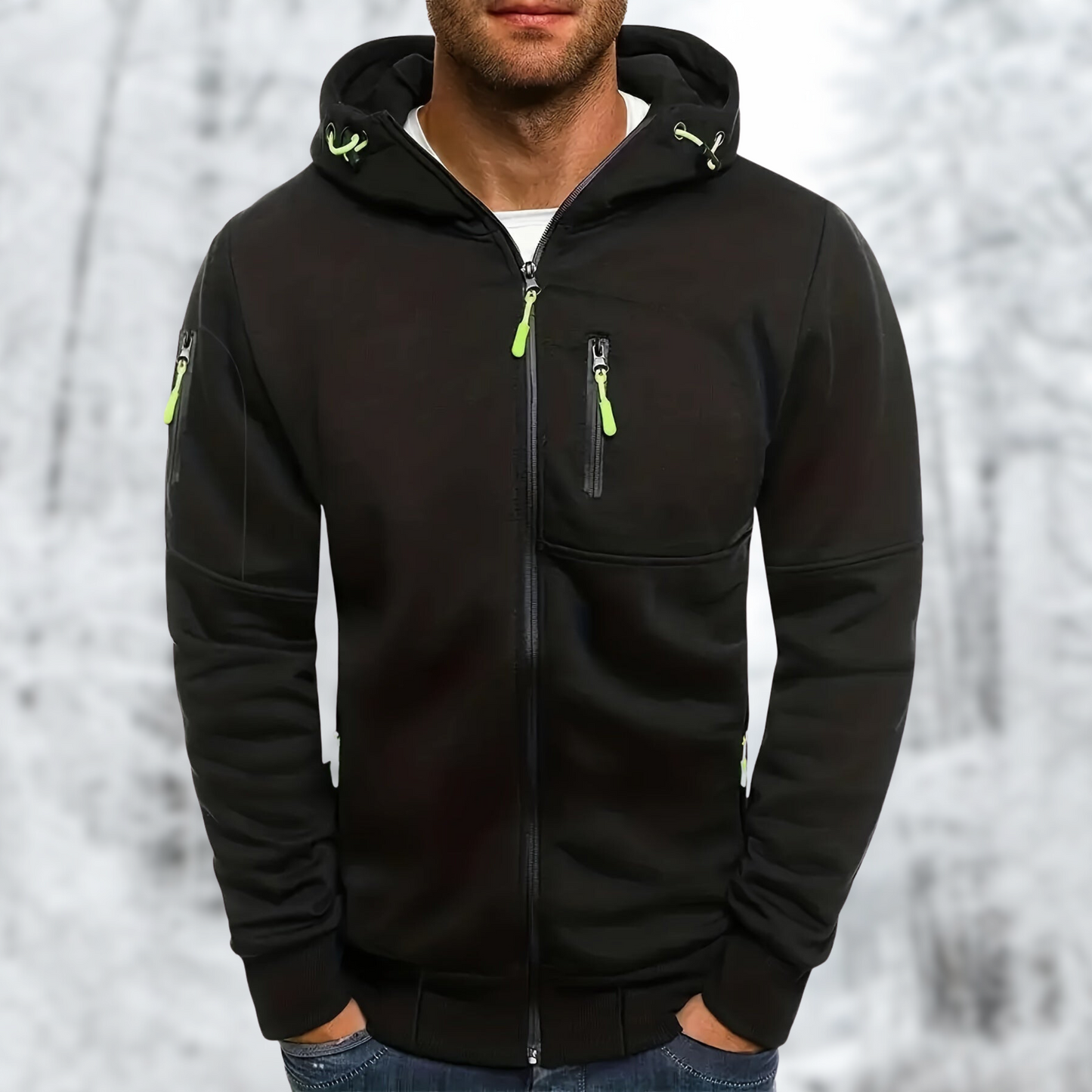 Men's Hooded Puffer Jacket