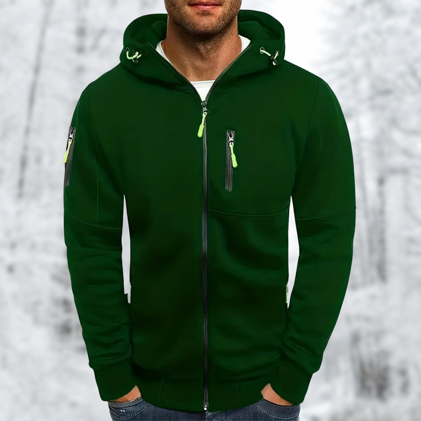 Men's Hooded Puffer Jacket