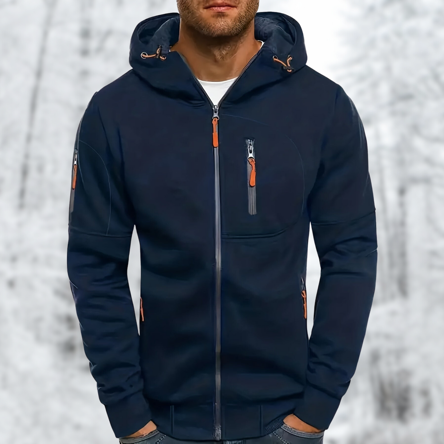 Men's Hooded Puffer Jacket