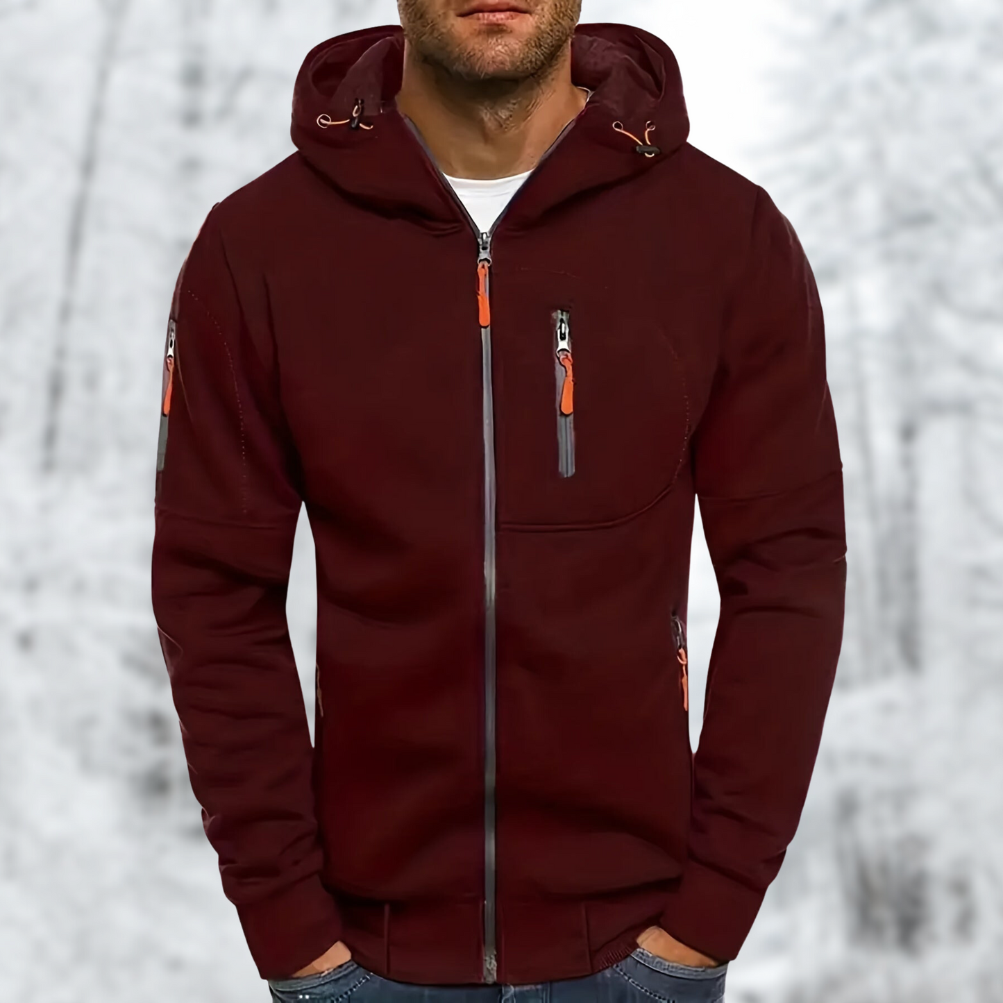 Men's Hooded Puffer Jacket