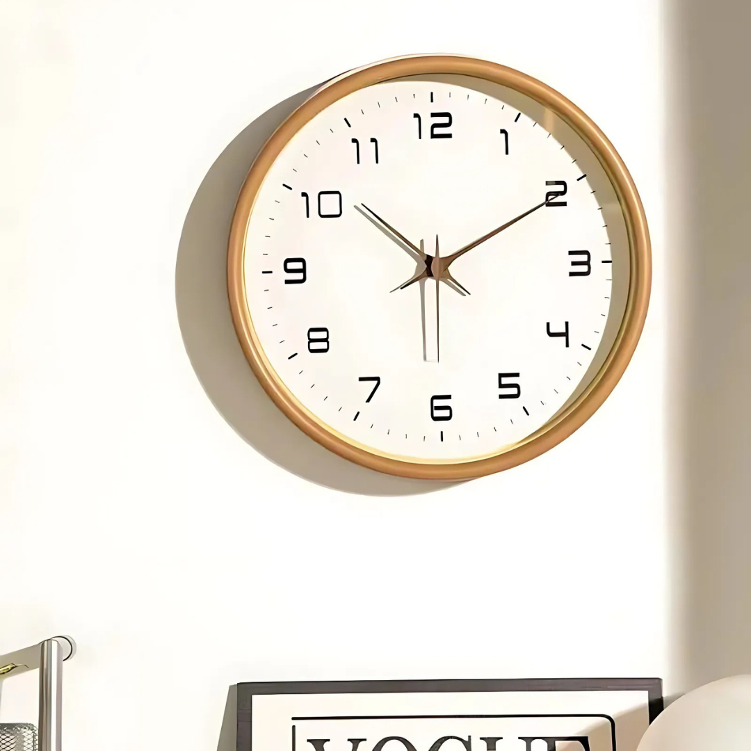 Minimalist Wooden Wall Clock for Indoor Use 3