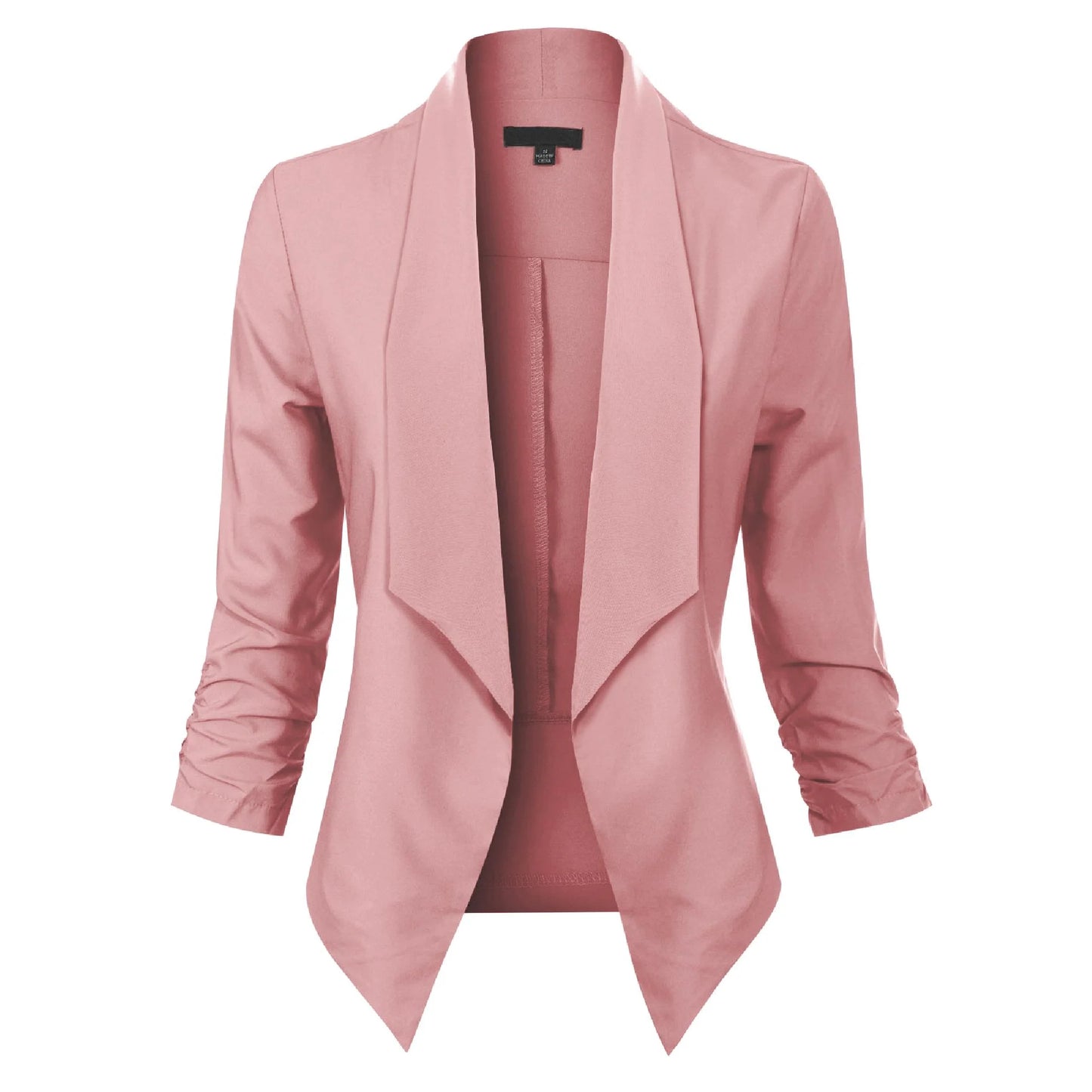 Women's Thin Blazer with Open Front