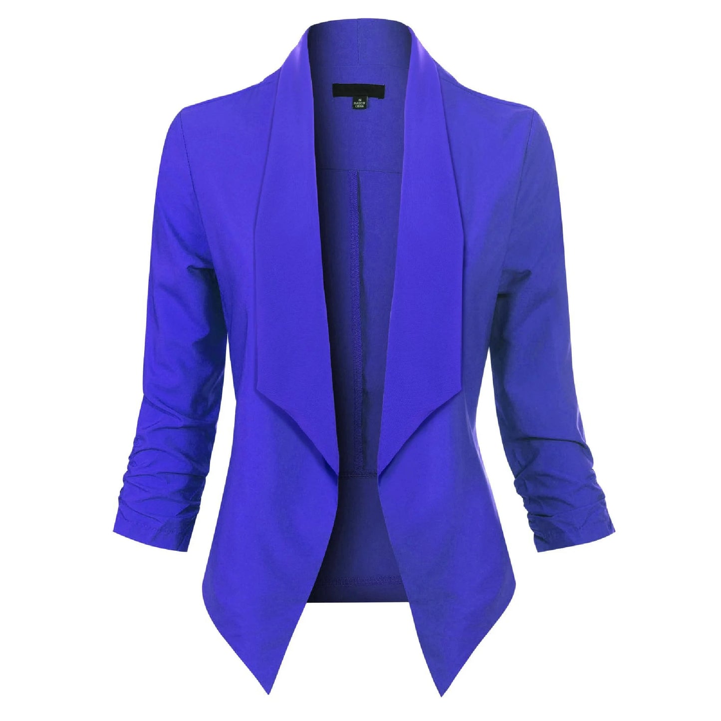 Women's Thin Blazer with Open Front