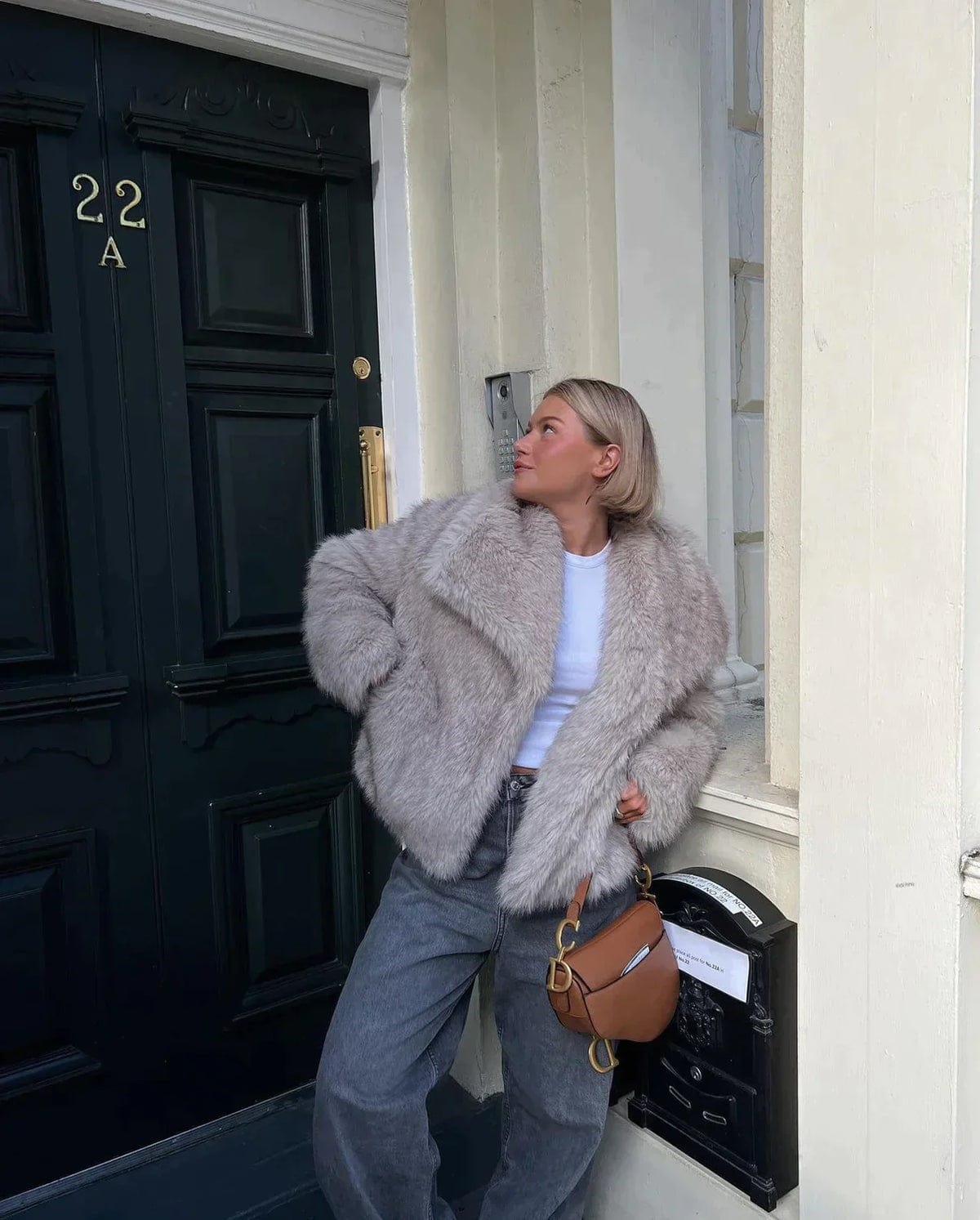 Hope - Chiqie Faux Fur Coat - For Women | Modern Look