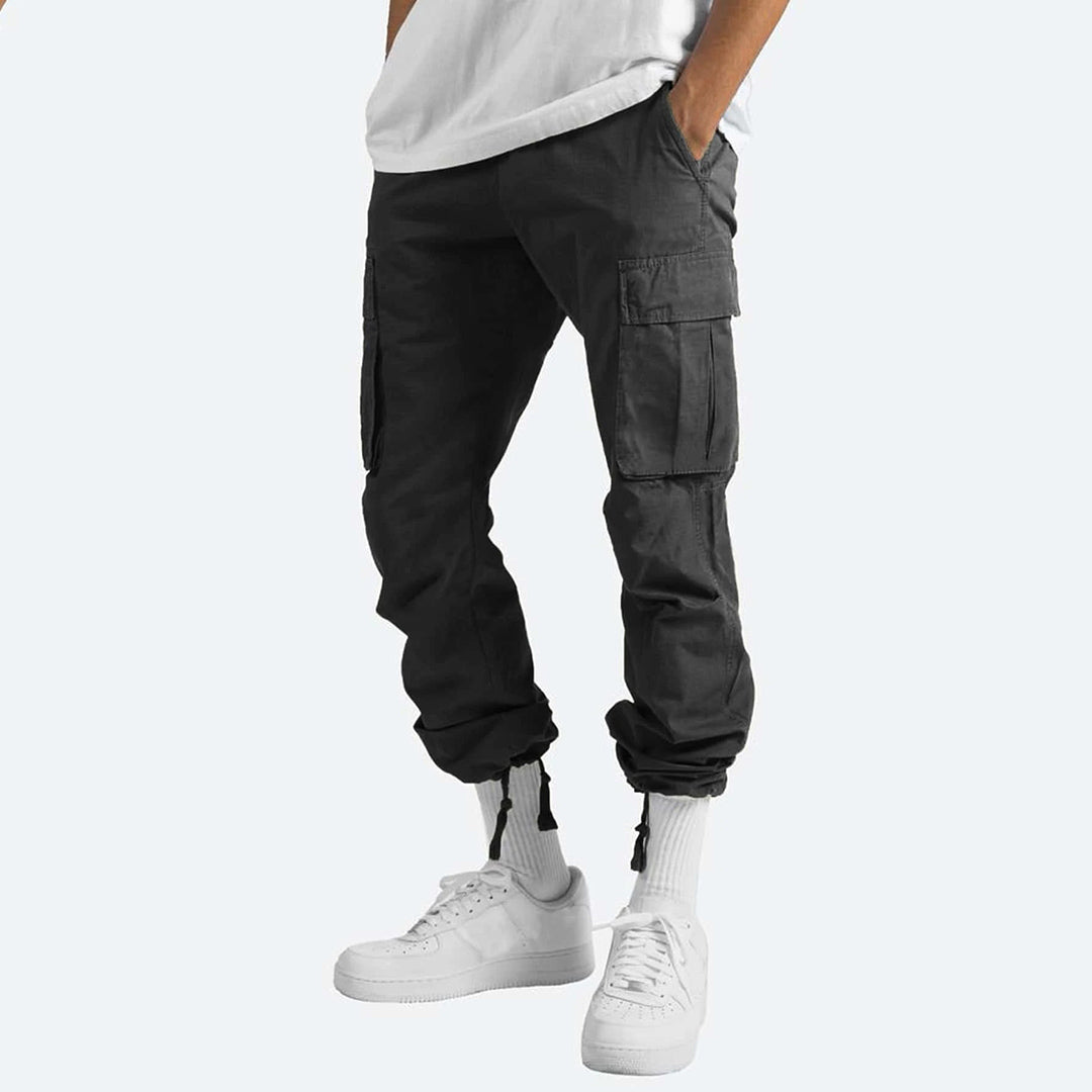Men's Practical Grey Cargo Pants | Perfect for Casual Days