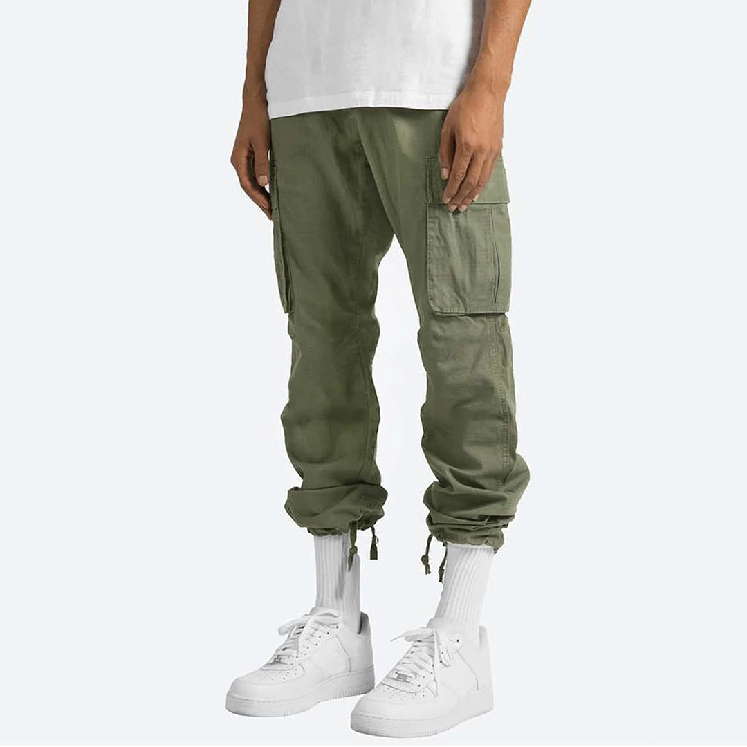 Men's Practical Grey Cargo Pants | Perfect for Casual Days