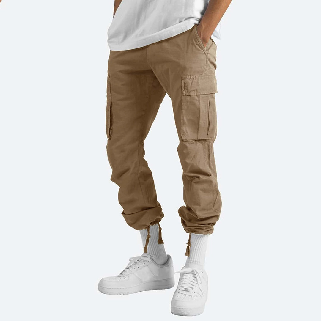 Men's Practical Grey Cargo Pants | Perfect for Casual Days