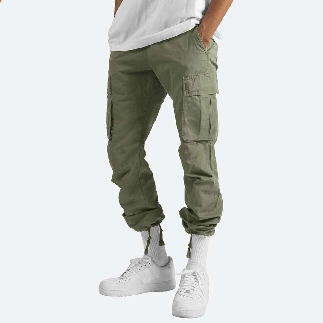Men's Practical Grey Cargo Pants | Perfect for Casual Days