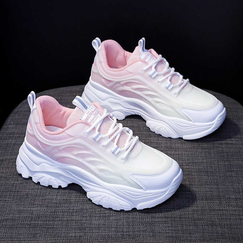 Pink / White