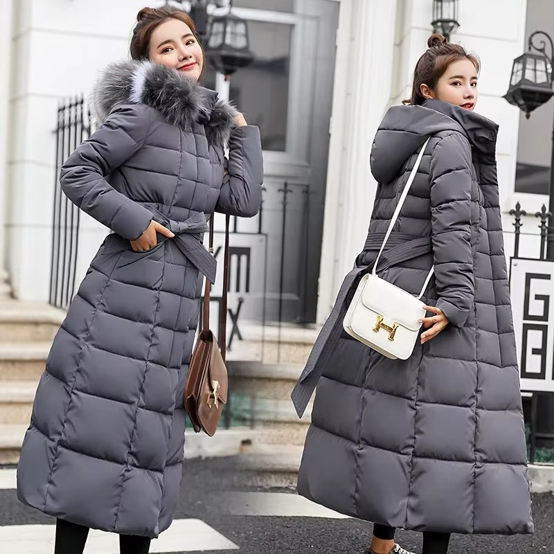 Stylish Warm Down Winter Coat with Fur Hood for Women | Ideal for Winter