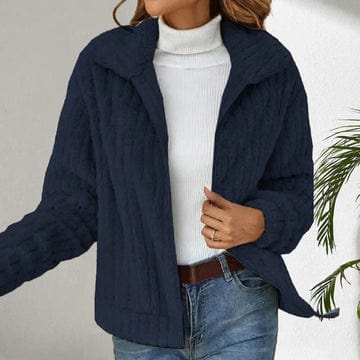 Karina - Ribbed Jacket - Chic - Modern Style - Ideal for Winter