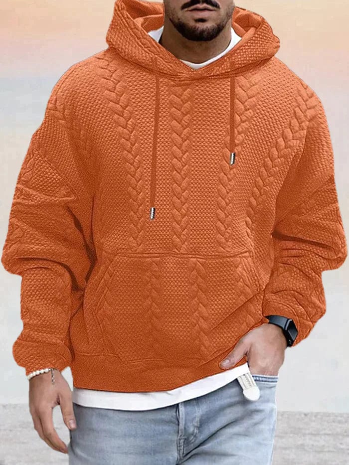 Wade - Men's Hooded Sweater - Casual - Modern Style - Ideal for Winter