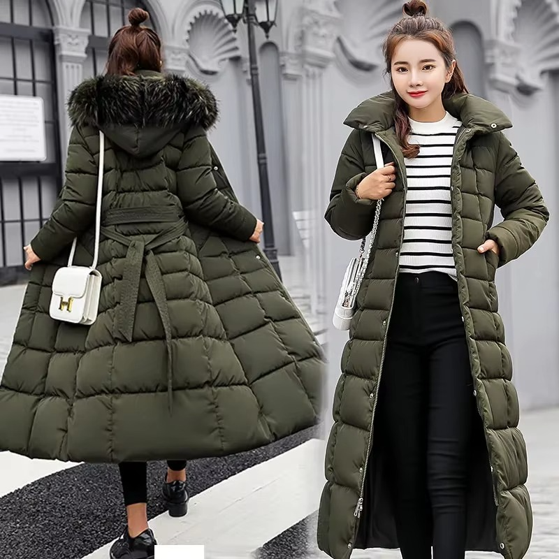 Stylish Warm Down Winter Coat with Fur Hood for Women | Ideal for Winter