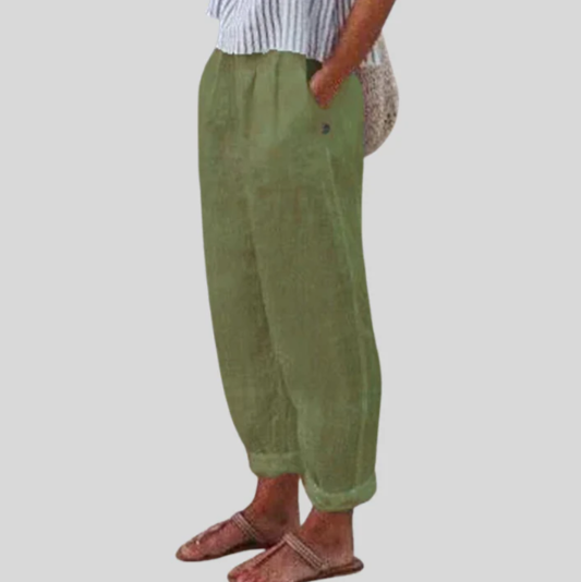 Women's Stylish High-Quality Trousers with Elegant Design