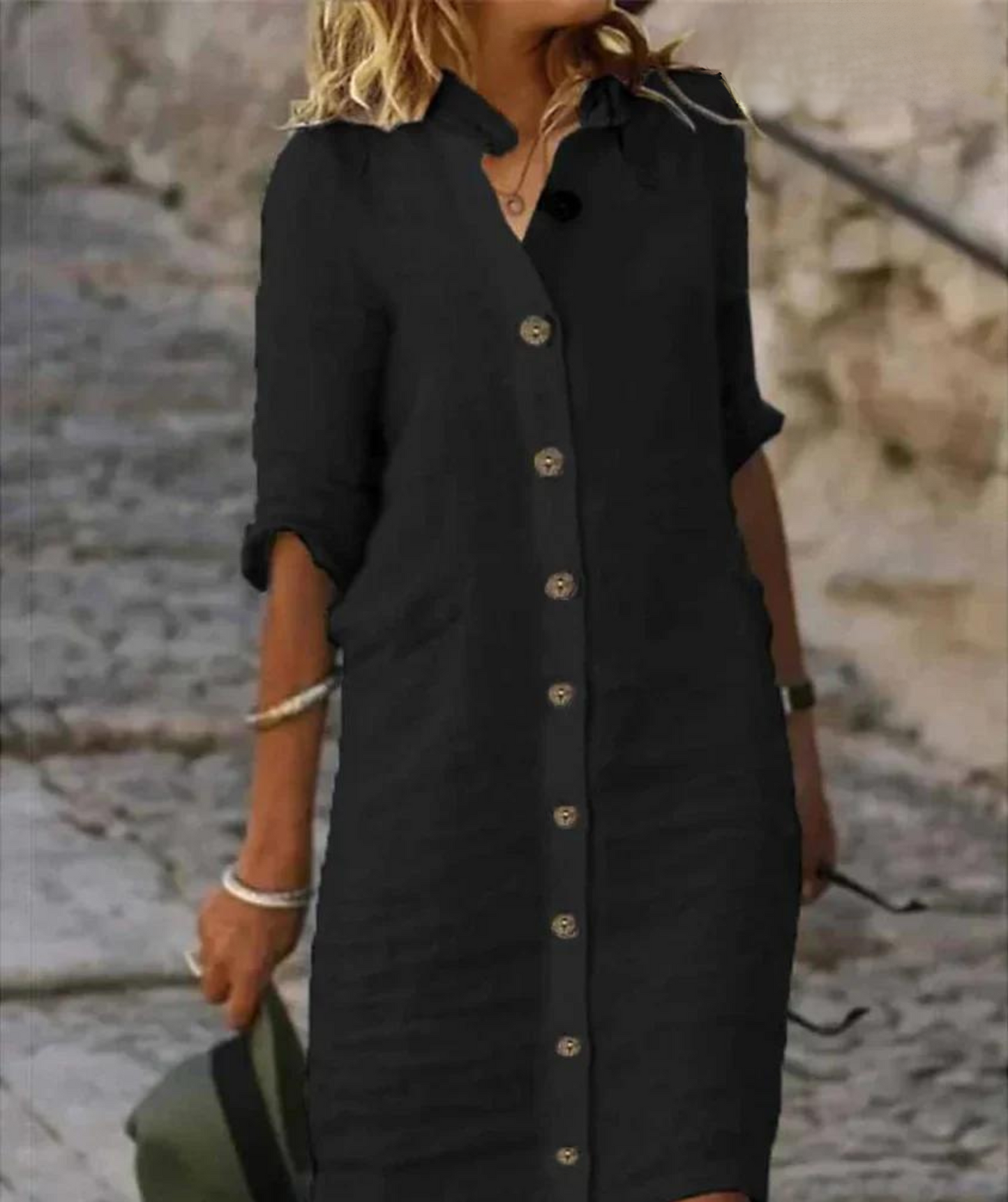 Women's Button-Down Dress