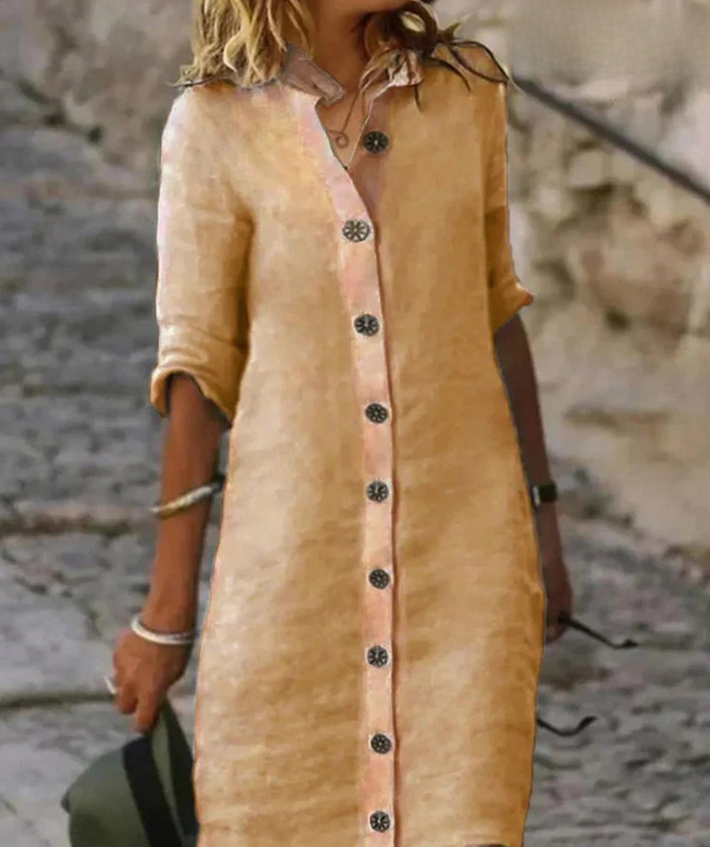 Women's Button-Down Dress