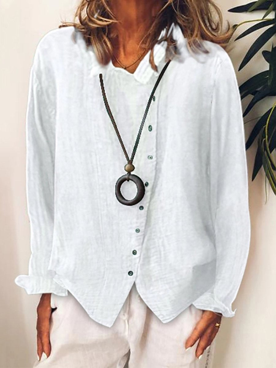 Women's Solid Colour Shirt