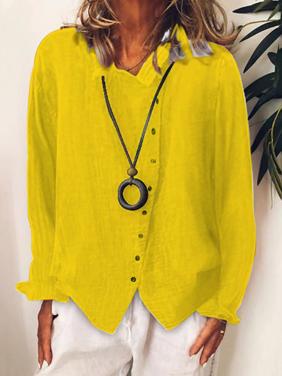 Women's Solid Colour Shirt