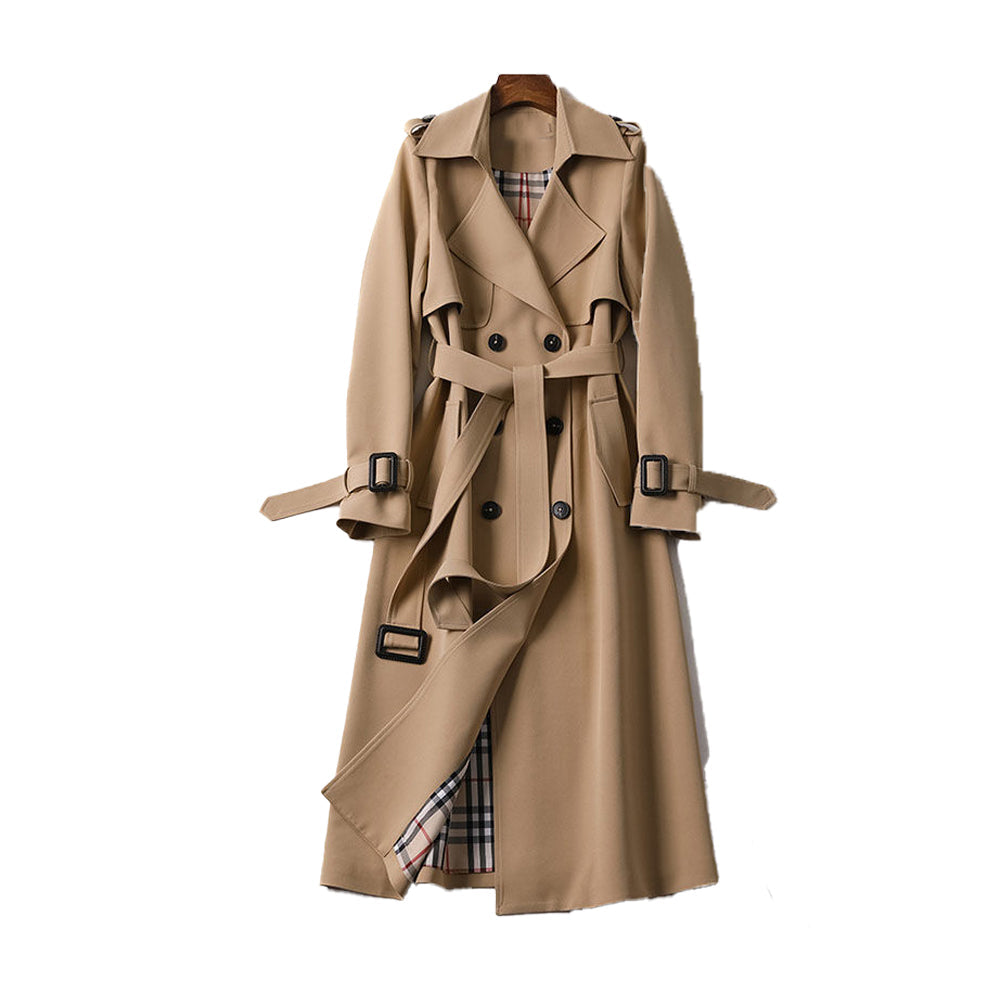 Women's Double Button Trench Coat