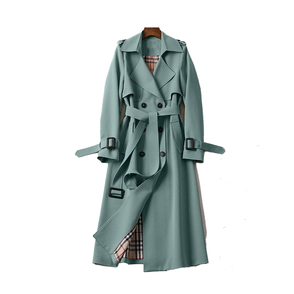 Women's Double Button Trench Coat