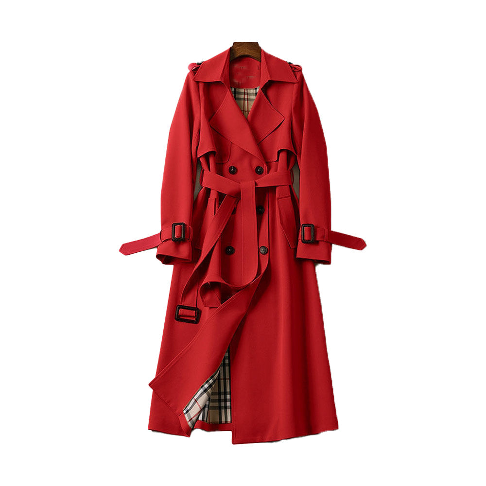 Women's Double Button Trench Coat