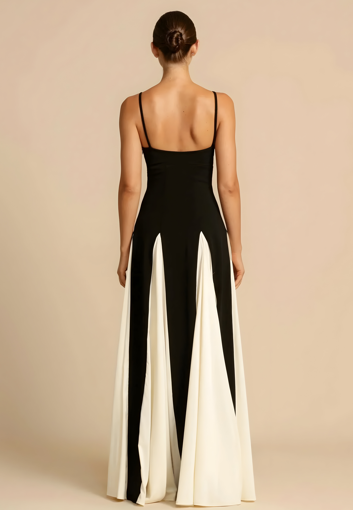 Women's Maxi Dress with Thin Straps